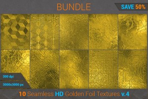 Gold Texture Bundle